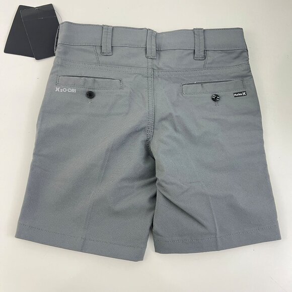Hurley H20 Dri Boys Size 4 Walking  Shorts Cool Gray  Adjustable Waist - Picture 2 of 6